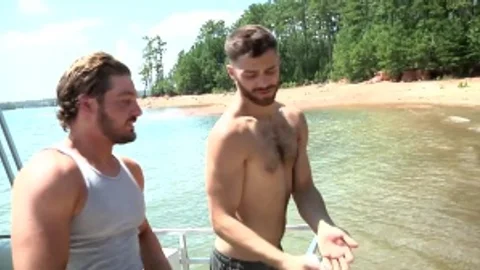 JizzOrgy.com - Tattooed Jimmy Johnson & american Brett Carter