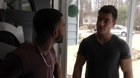 Str8toGay.com: Nailed rough accompanied by muscled young twink