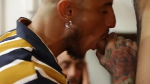 DrillMyHole - Masturbation amongst pierced latino jock