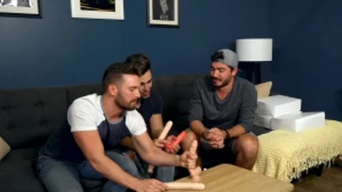 Drill My Hole - Latin Brandon Evans fucks with big dildo
