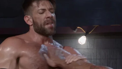 RagingStallion - Caged together with tight latino bodybuilder