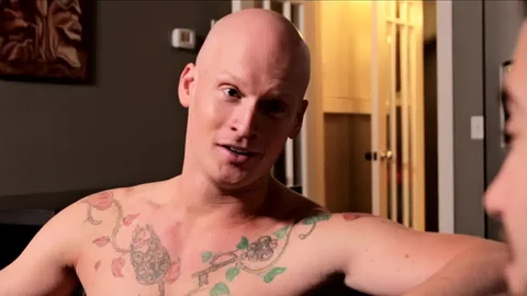 NextDoorBuddies - Bald Ryan Jordan raw rimming masturbation