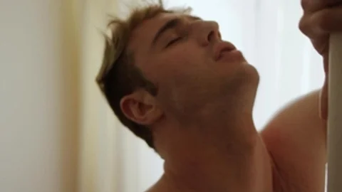 IconMale: Inked Michael Boston blowjob cum indoors