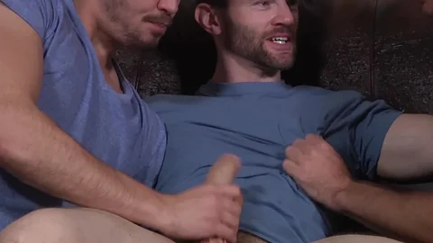 Str8togay.com: Jimmy Fanz plus Asher Hawk butt sex