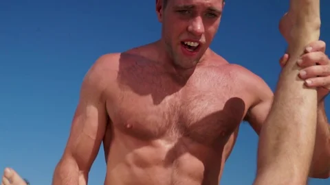 Falcon Studios: Casey Jacks is so hairy bodybuilder
